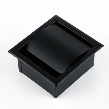 

Matte Black 304 Stainless Steel Bathroom Toilet Paper Holder Roll Tissue Box Wall Mounted Holder Roll Paper Racks