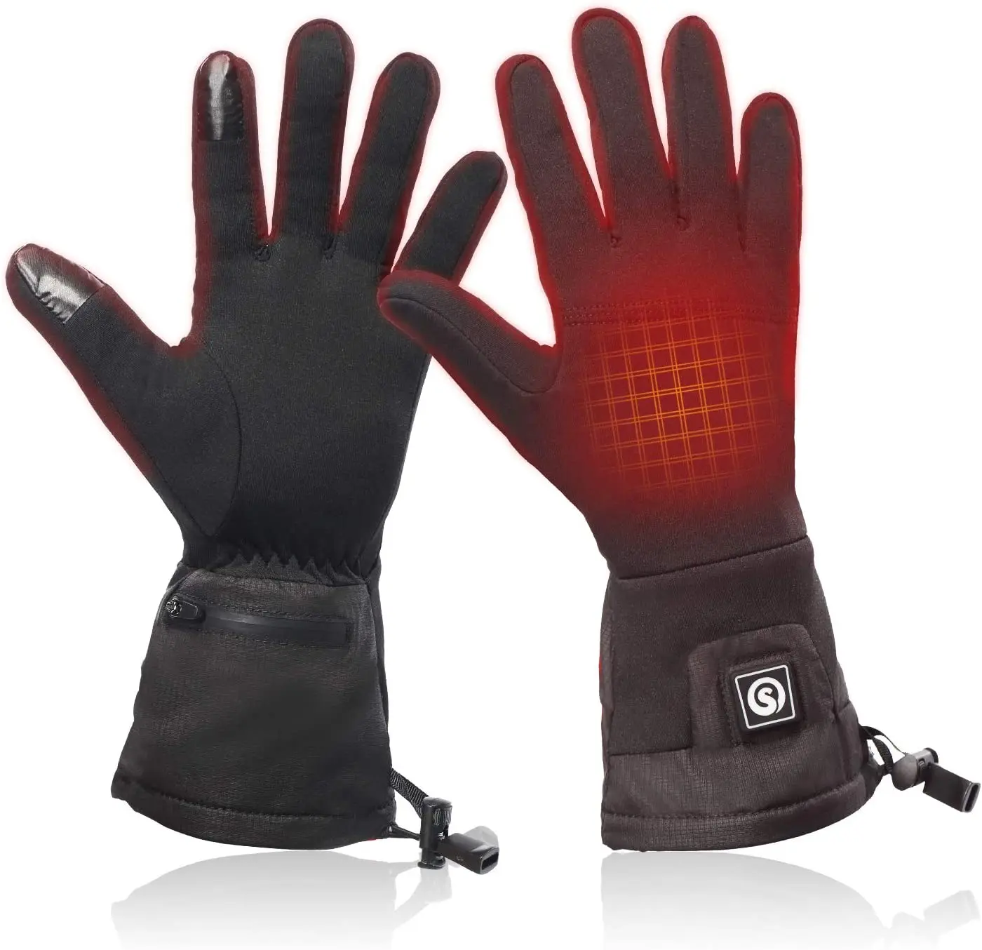 Savior Heated Gloves Liner For Men And Women With Rechargable Battery