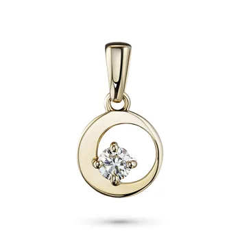 

Pendant made of yellow gold with diamond e0301pd02202120