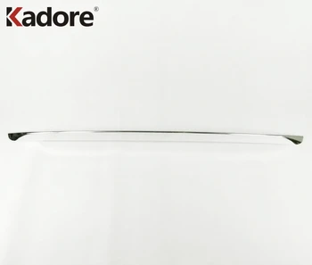 

For Civic 2016 2017 2018 2019 Sedan Car Rear Door Trunk Box Bottom Chrome Trim Tail Bumper Strips Stickers Cover Styling