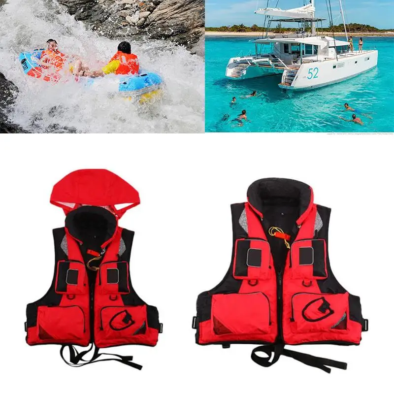 

Outdoor New Life Jacket Fishing Vest For Water Sports Survival Swimwear