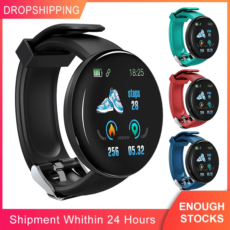 Smart Watch Men 1.44 Inch TFT Color Screen Smartwatch Motion Tracking Sport Wristwatch Multi-language Bluetooth-Compatible Watch