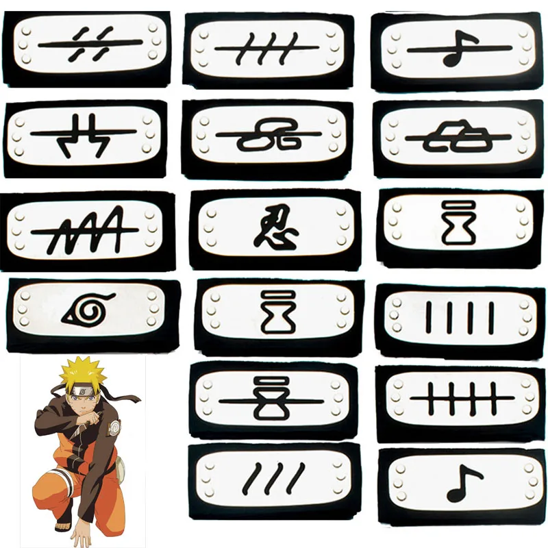 Anime Naruto Headbands Uzumaki NARUTO Cosplay Accessories Props Cool Figure Action Akatsuki Itachi Head Belt Stuff Gift For Boys | Игрушки и