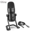 Micro de Podcast d'ordinateur de Microphone d'enregistrement d'usb de FIFINE pour le PC/PS4/Mac, quatre modèles de ramassage pour le chant, jeu, ASMR, classe de Zoom (K690) ► Photo 1/6