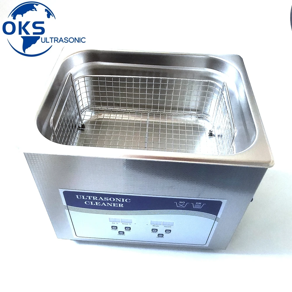 6L 40khz 220v or 110v Jewelry And Gemstone Ultrasonic Cleaner digital ultrasonic cleaner 6l sonicator bath 40khz for gold sliver jewelry glasses