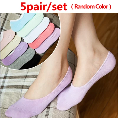 style 13 5 пар, модные короткие носки до лодыжки для женщин и девочек, милые носки, невидимые Рождественские зимние осенние носки, Calcetines Mujer - Цвет: style 13