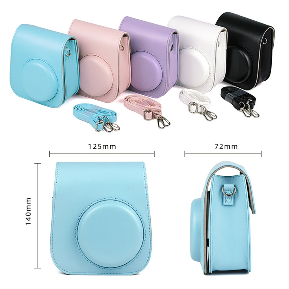 2023 New Fujifilm Instax Mini 12 Instant Camera Blossom Pink / Pastel Blue  / Mint Green / Clay White / Lilac Purple 5 Colors - Film Cameras -  AliExpress