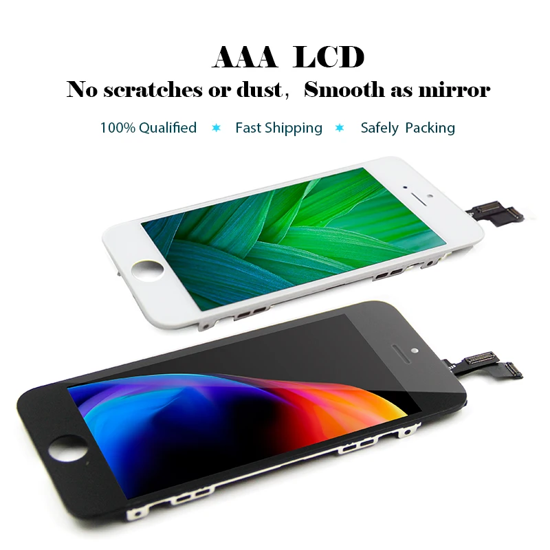 ЖК дисплей для iphone 5S Аксессуары мобильных телефонов Ремонт SE сенсорный экран