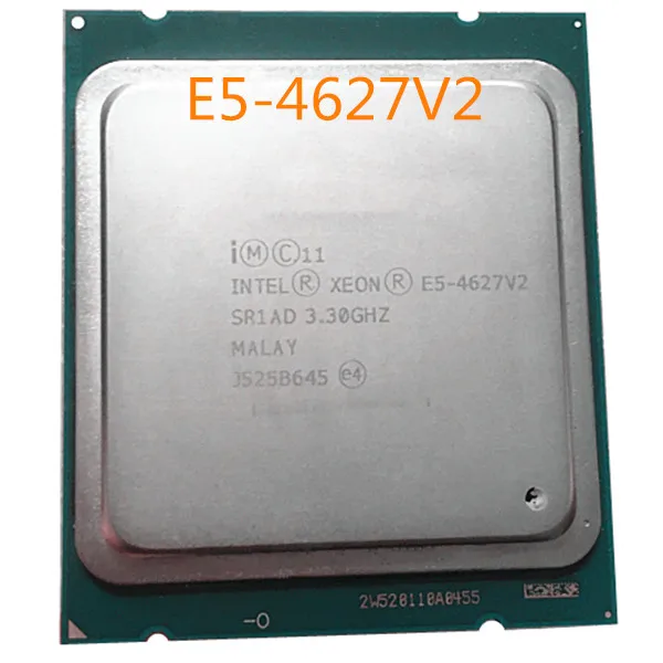 Оригинальный процессор Intel Xeon E5 4627V2 3 ГГц 8 ядерный 16 Мб SmartCache 4627 V2 FCLGA2011 130 Вт с