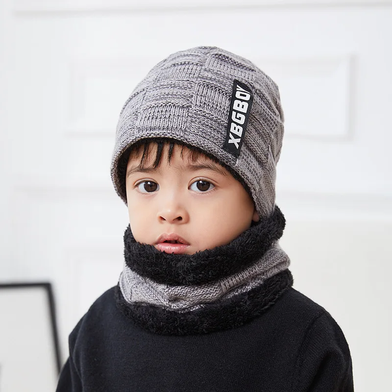 Toddler Skull Cap Helmet Unisex Winter Knit Beanie Sizes For