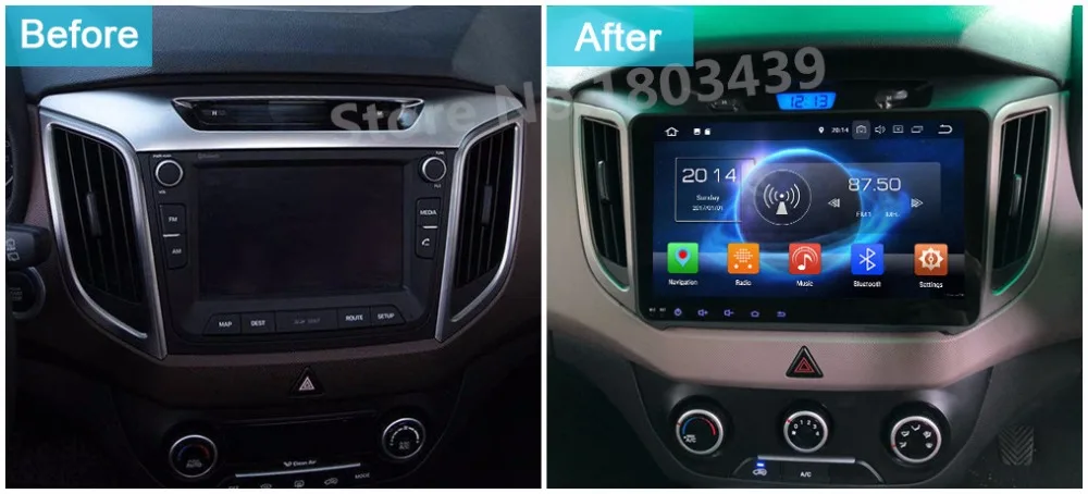 Perfect Klyde 10.1" IPS Android 9.0 Octa Core 4GB RAM 64GB ROM DSP BT Car DVD Player Stereo GPS Glonass For Hyundai Creta IX25 2014-2018 0 Perfect Klyde 10.1" IPS Android 9.0 Octa Core 4GB RAM 64GB ROM DSP BT Car DVD Player Stereo GPS Glonass For Hyundai Creta IX25 2014-2018 0