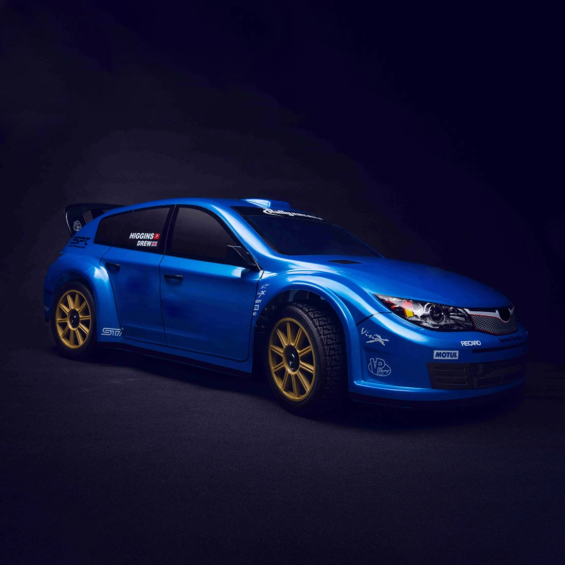 KING MOTOR KM-RX 1/7 4WD Brushless Waterproof Electric Remote Control Rally Car