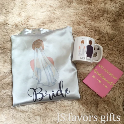 Without gift box B 1 Набор, персонализированные вечерние платья невесты, чтобы быть курицей, набор тапочек, подарки, подружка невесты, мама сестра, подружка невесты, подарок для гостей на свадьбу - Цвет: Without gift box B