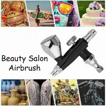 

Spray Gun Scale Model Salon Piston Air Compressor Biscuit Temporary Tattoo Tool