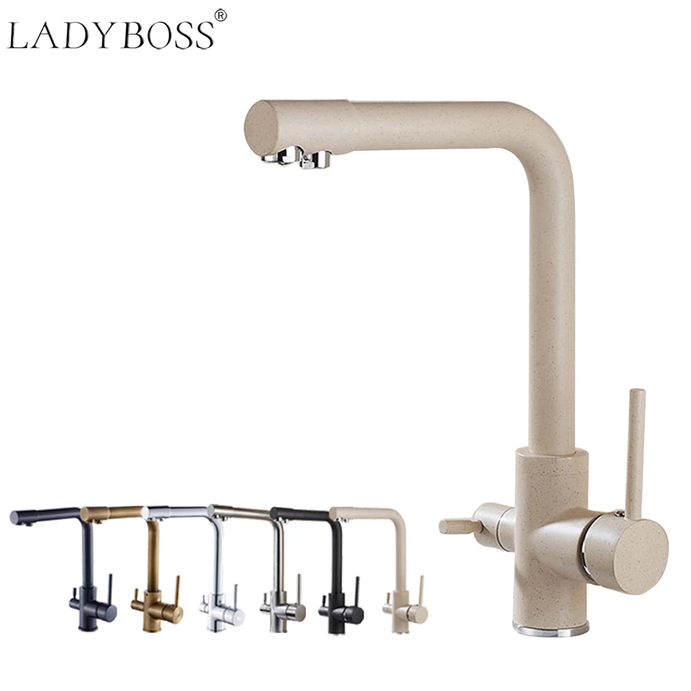 

LADYBOSS Drinking water tap kitchen faucets Hot water tap kitchen sink faucet kitchen Gourmet faucet water tap grifo cocina