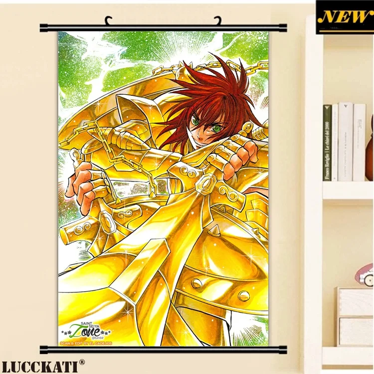 40X60 см sainto Seiya "Рыцари зодиака" Seinto Seiya cameltoe мультфильм аниме Настенная картина плакат прокрутка холст живопись - Цвет: J