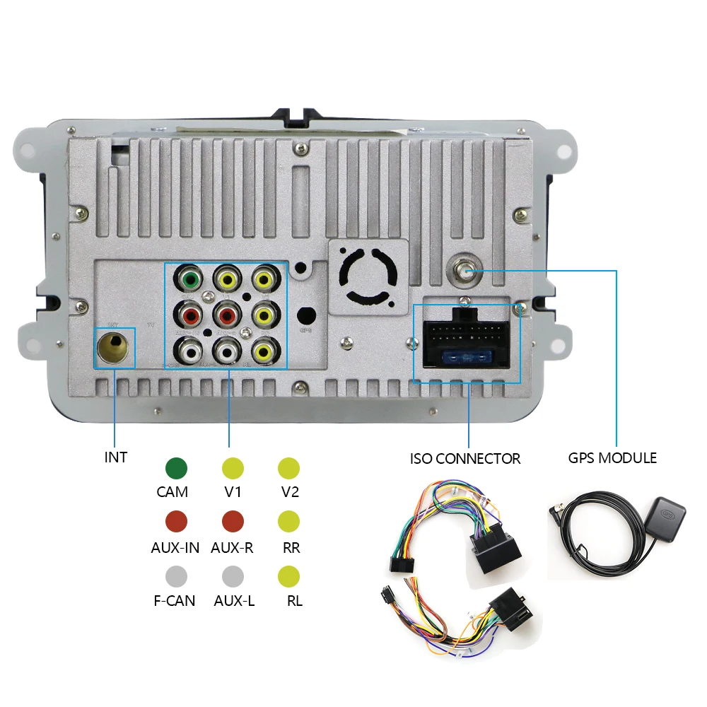 Camecho " 2 Din автомобильный DVD gps Автомобильный мультимедийный плеер для Volkswagen VW golf VI Skoda Fabia passat B7 octavia Canbus плеер аудио