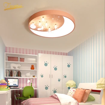 

Modern Pink LED Ceiling Light Lighting Nordic Wrought Iron Ceiling Light Attic Bedroom Princess Room Decoration Ceiling Lights