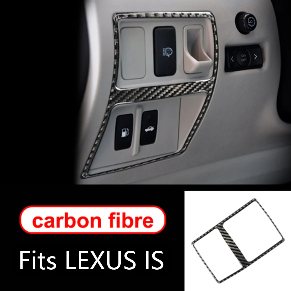 Замена для Lexus IS250 300 350C 2006-2012 панель из углеродного волокна наклейка для автомобиля Стайлинг панель переключения передач