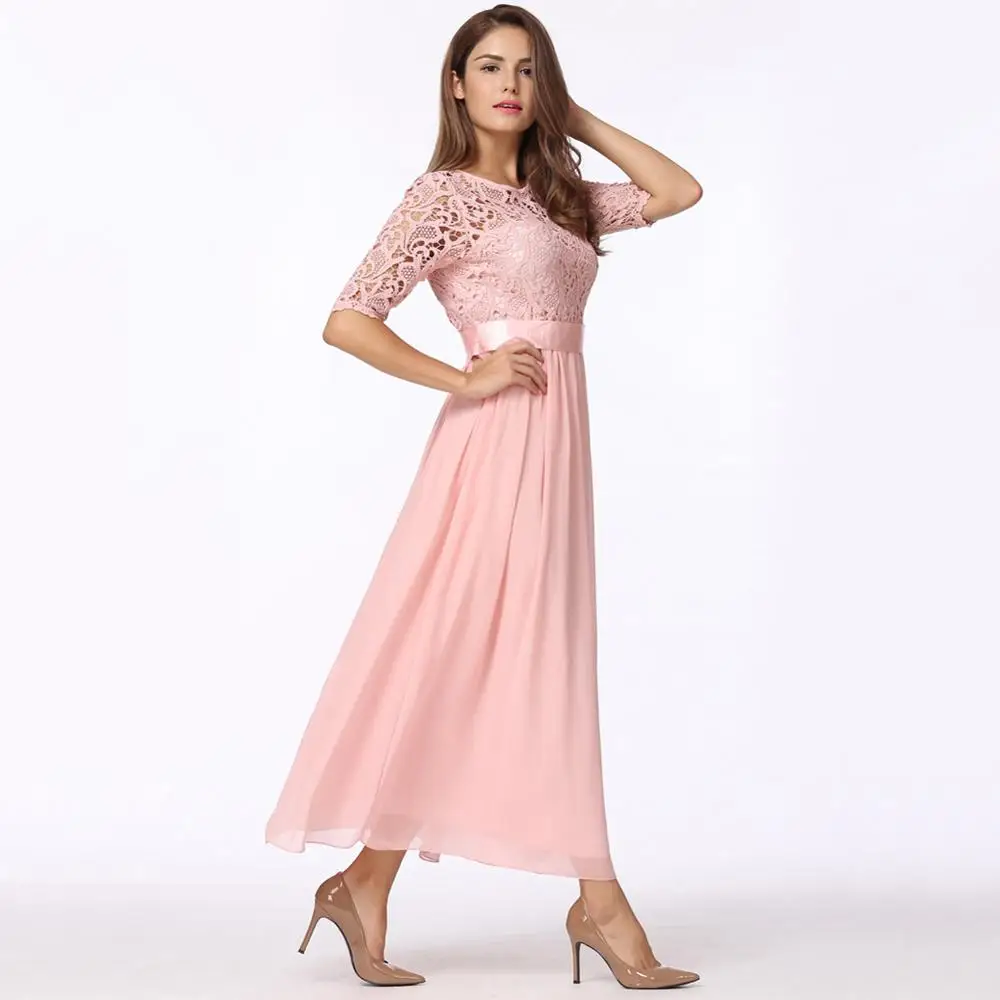 Элегантное вечернее платье вечерние платья для женщин вязаное крючком кружево