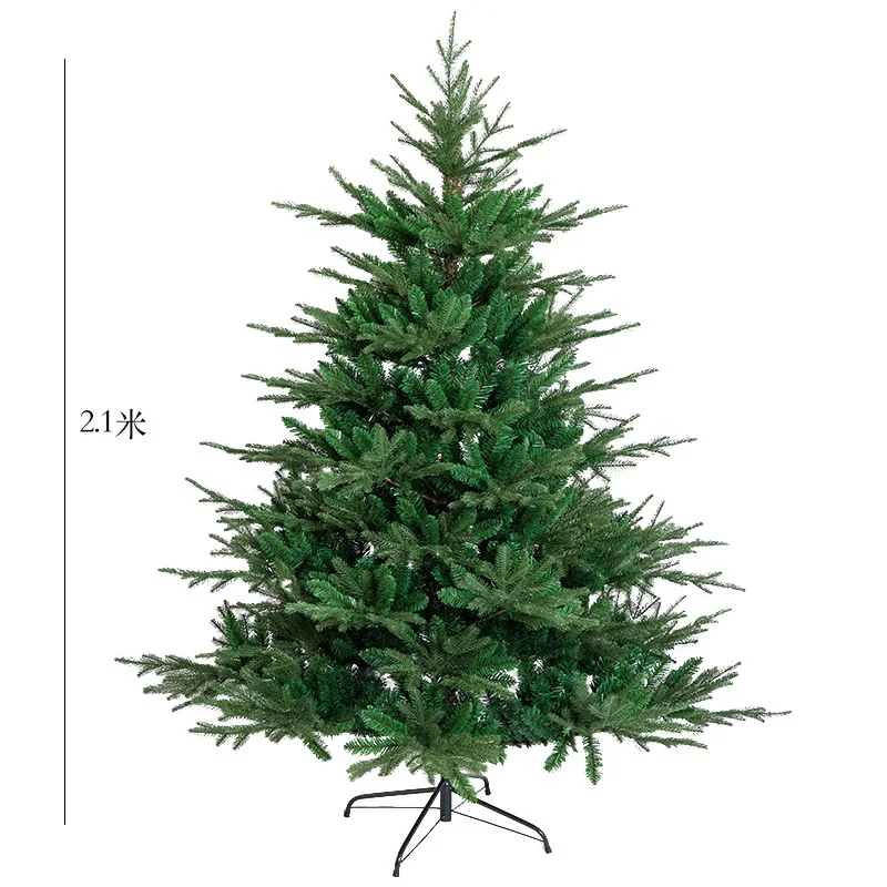 Рождественская елка 1,2/1,5/1,8/2,1 М рождественские украшения для дома arbol de navidad con luz светодиодные sapin de noel arvore де натальные kerst