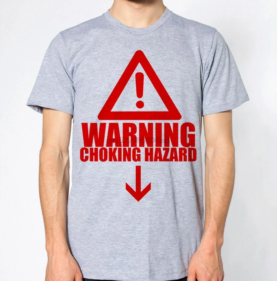 Предупреждение ющая футболка с удушением Азара смешной пенис смешная