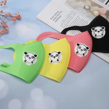 

Kids Cartoon Print Mouth Mask Cover Thinken Dustproof Wind Proof Breathable Face Nose Mask Safety Protective Mask With Valve