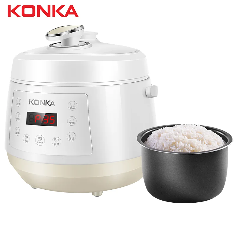 Konka 2 Lのミニ電気圧力鍋 3 In 1 インテリジェント 1 99分の圧力鍋 電気圧力鍋 Aliexpress