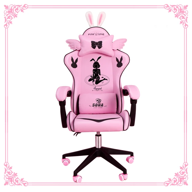 Kawaii Lolita Bunny Gaming Chair 5