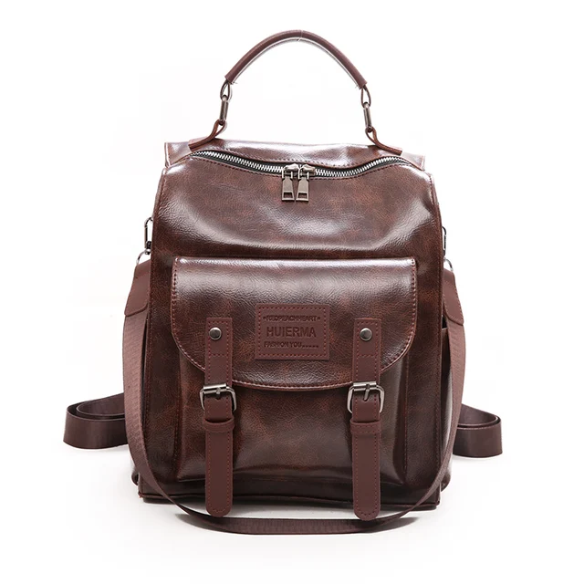 Fashion Woman Backpack Leather Female Backpacks High Quality Schoolbag Backpack Elegant