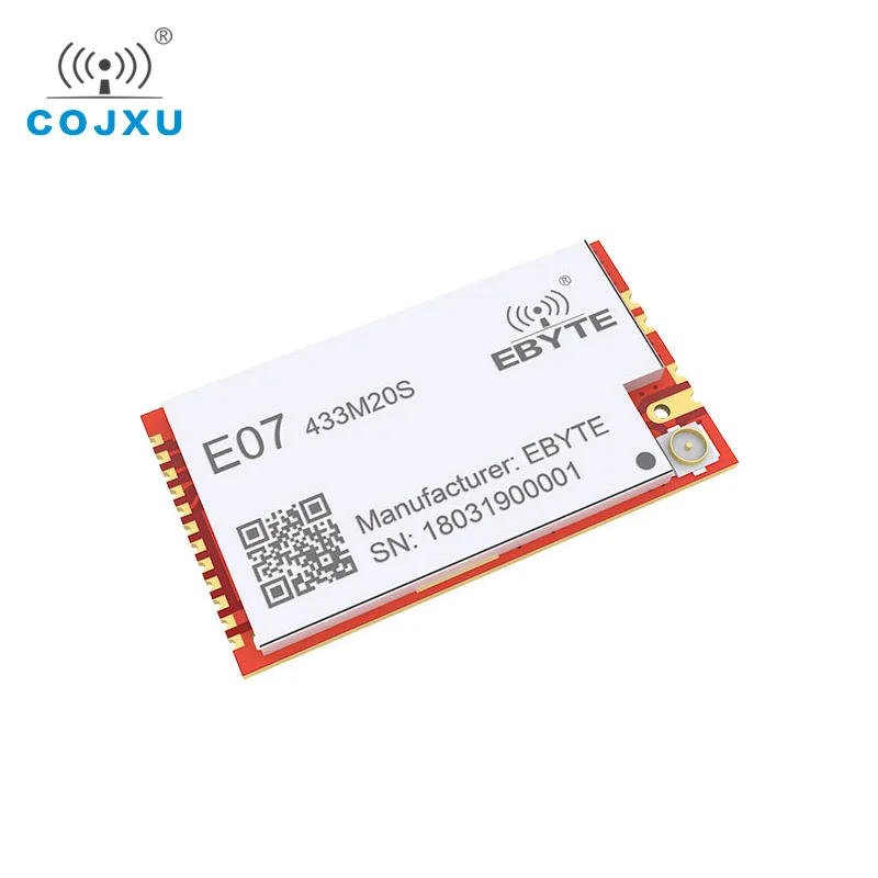 E07 433M20S CC1101 433 МГц 100 мВт rf модуль 20dBm дальний SMD PA приемопередатчик IPEX передатчик и