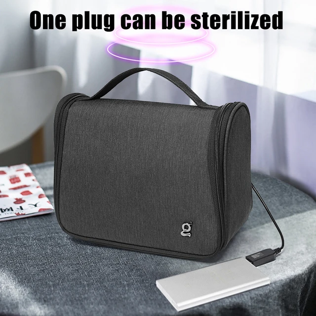 Uvc Fertőtlenítő Táska Hordozható Baba Palack Tartály Uv Könnyű Fertőtlenített Anya Gyerekek Tároló Telefon Doboz - Image 2