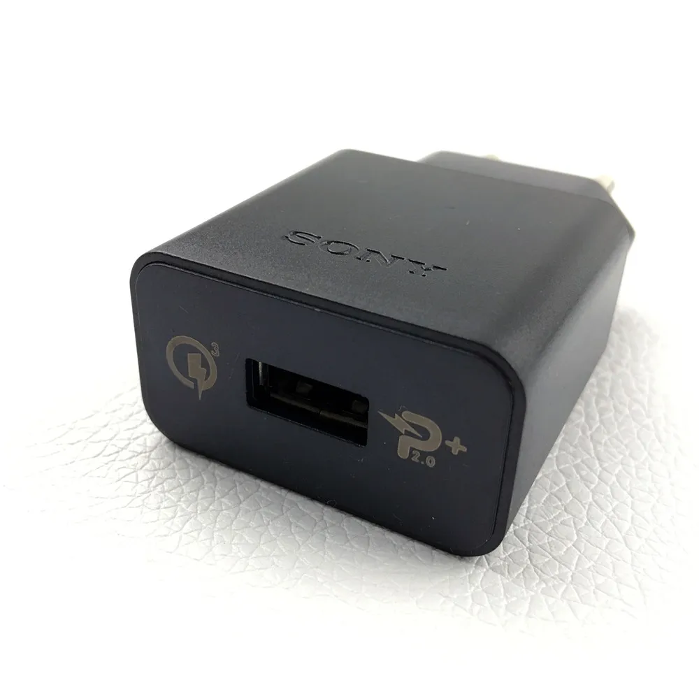 Оригинальное быстрое зарядное устройство Sony QC 3 0 EU адаптер для быстрой зарядки