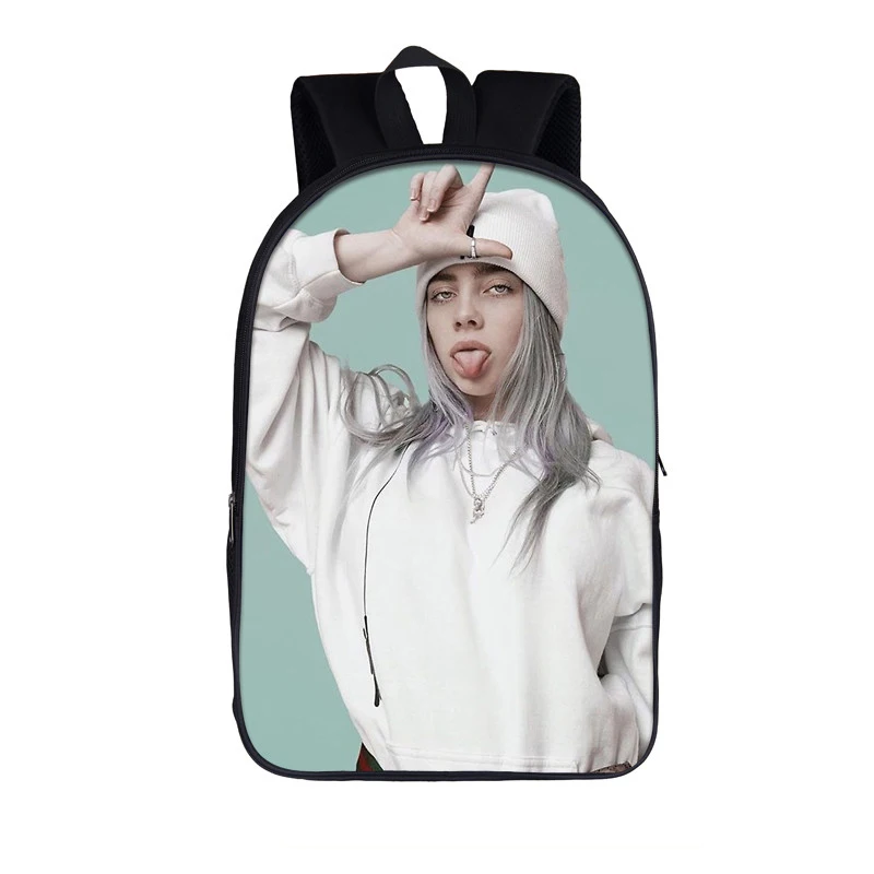 Высокое качество Billie Eilish рюкзак для студентов школьные сумки для мальчиков и девочек рюкзак с крутым рисунком для подростков детские школьные сумки подарки
