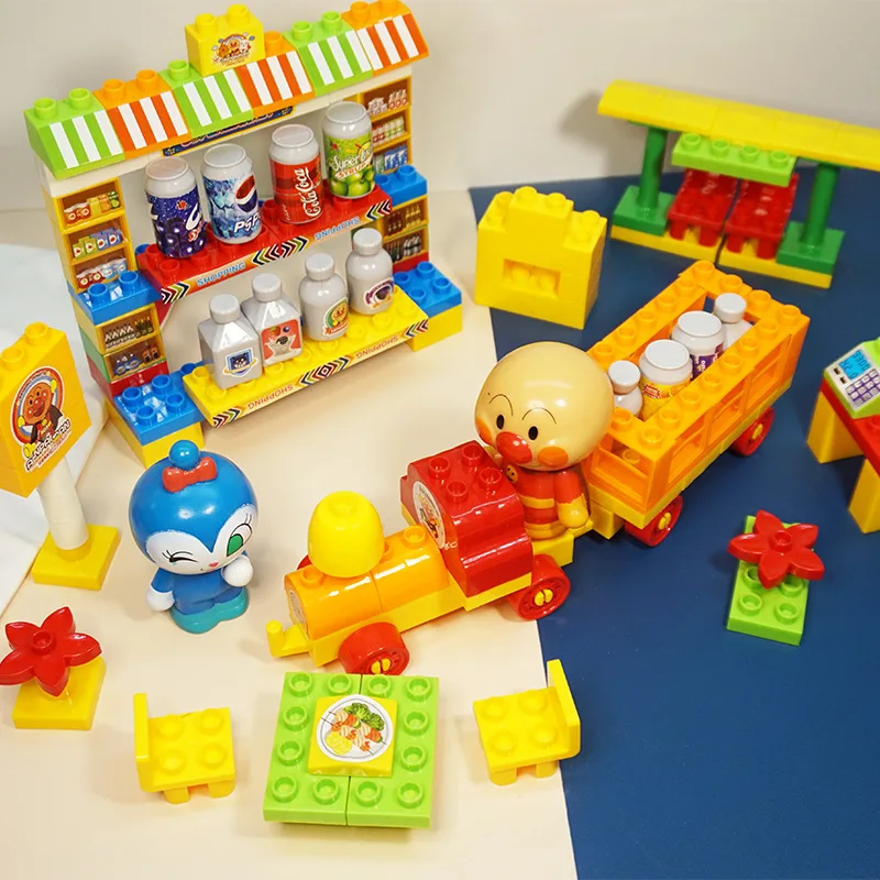 

Bread Superman Children 116 Large Particles Assembled Building GIRL'S And BOY'S Assembled Toys Storage Travel Trolley