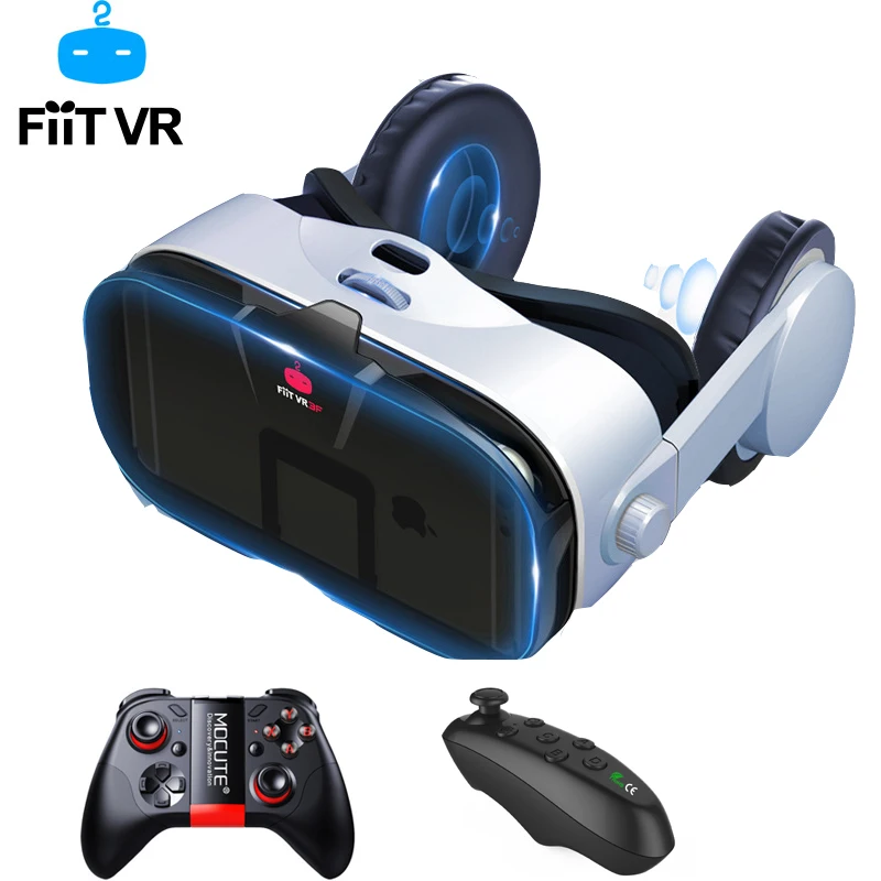 Очки виртуальной реальности FiiT VR 3F 3d гарнитура очки для шлема Google Cardboard Casque 3 D