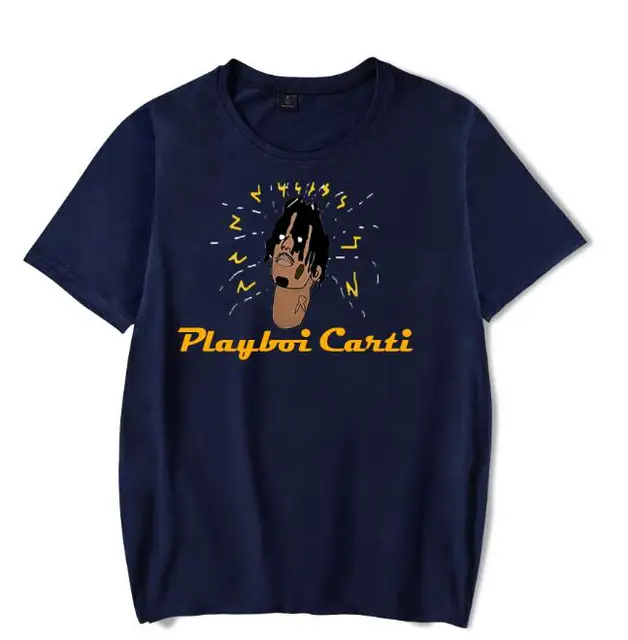 Playboi Carti Custom Printed O-Neck T-shirts Men/Women Short Clothes 1