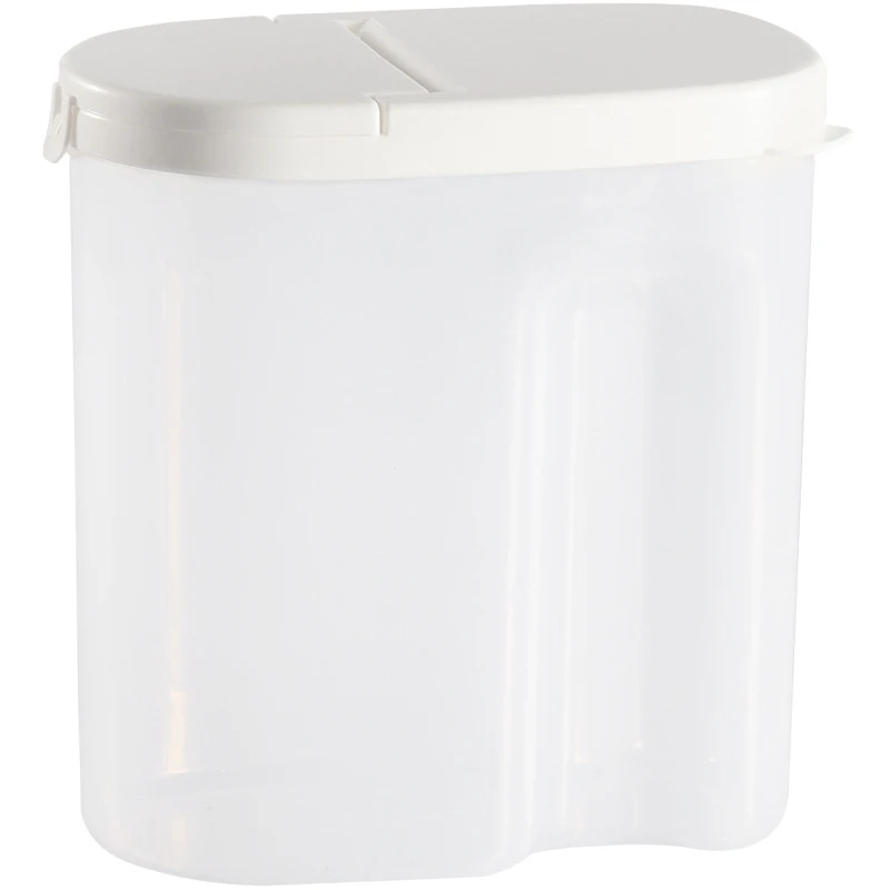 Контейнер для зерна, набор для хранения, герметичный контейнер для хранения еды, прозрачный пластиковый диспенсер для зерна, многоразовый