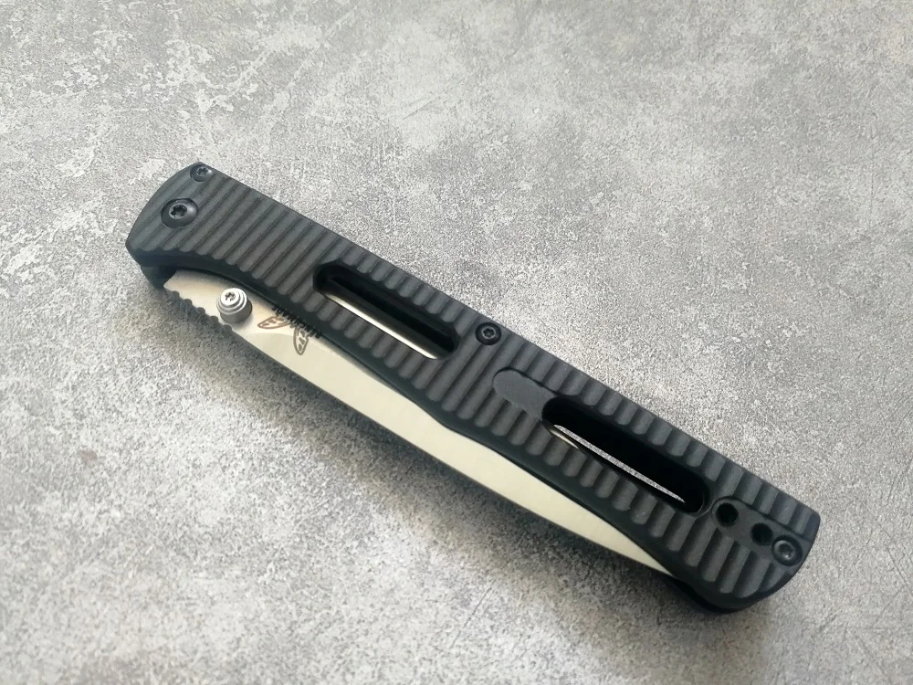 Грейди Fung OEM 417 складной Ножи Mark S30V лезвие из нейлонового волокна ручка тактический Ножи, для повседневного использования, для кемпинга, выживания Ножи s инструменты Шестерни