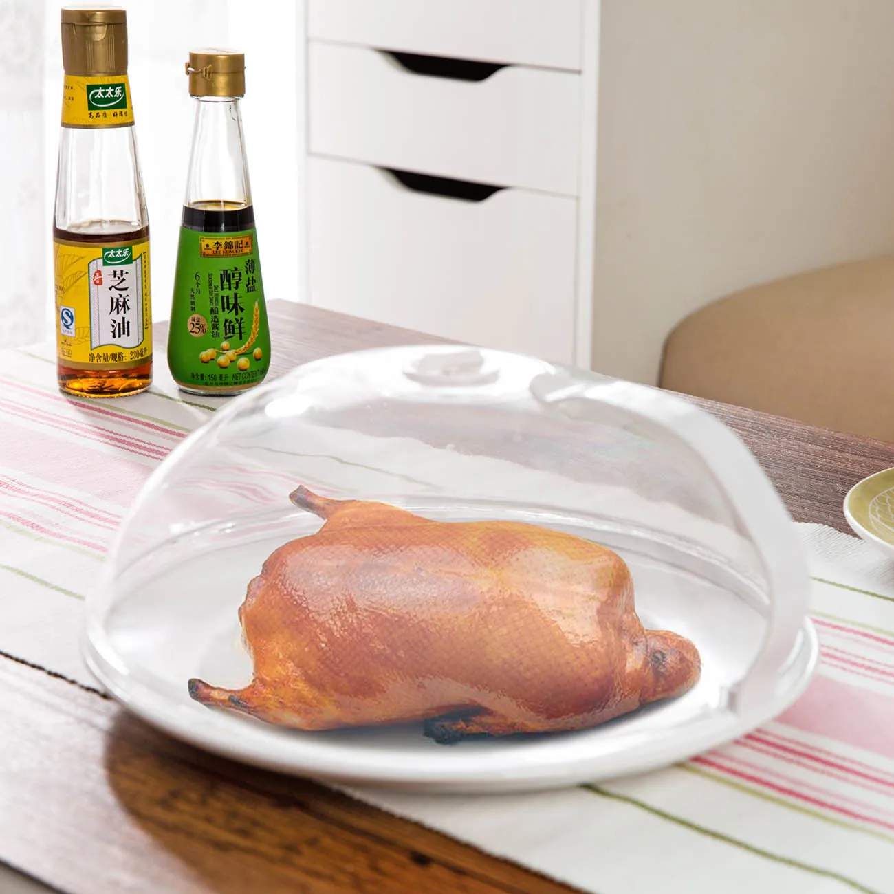 Пластиковый уплотнительный чехол для хранения продуктов, чехол для микроволновой печи, крышка холодильника, пылезащитный кухонный аксессуар, инструмент