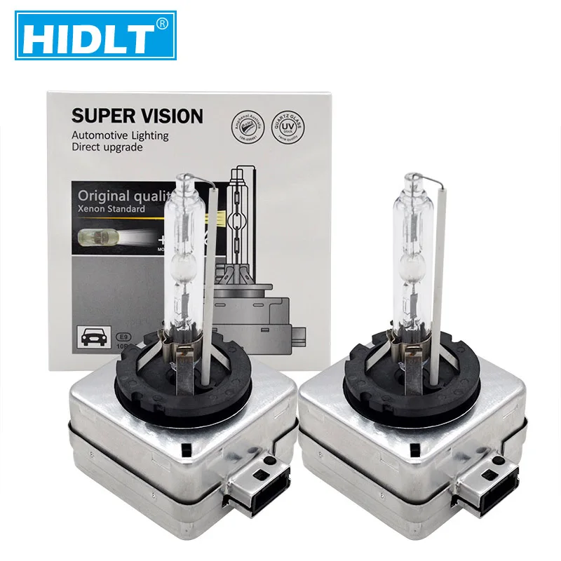 HIDLT 2PCS AC 35W D1S D1R HID Xenon Bulb Lamp 4300K 5000K 6000K 8000K 10000K 55W D3S D3R Auto Car Headlamp Bulb Lights (1)