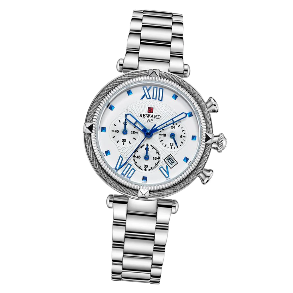 

Luxury Ladies Women Quartz Analog Wrist Watch Luminous Waterproof Wristwatch