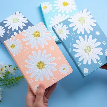 

Little Daisy Hardcover Diary Book Thick Notebook 13*18cm 160P Blank+Lined+Grid Paper