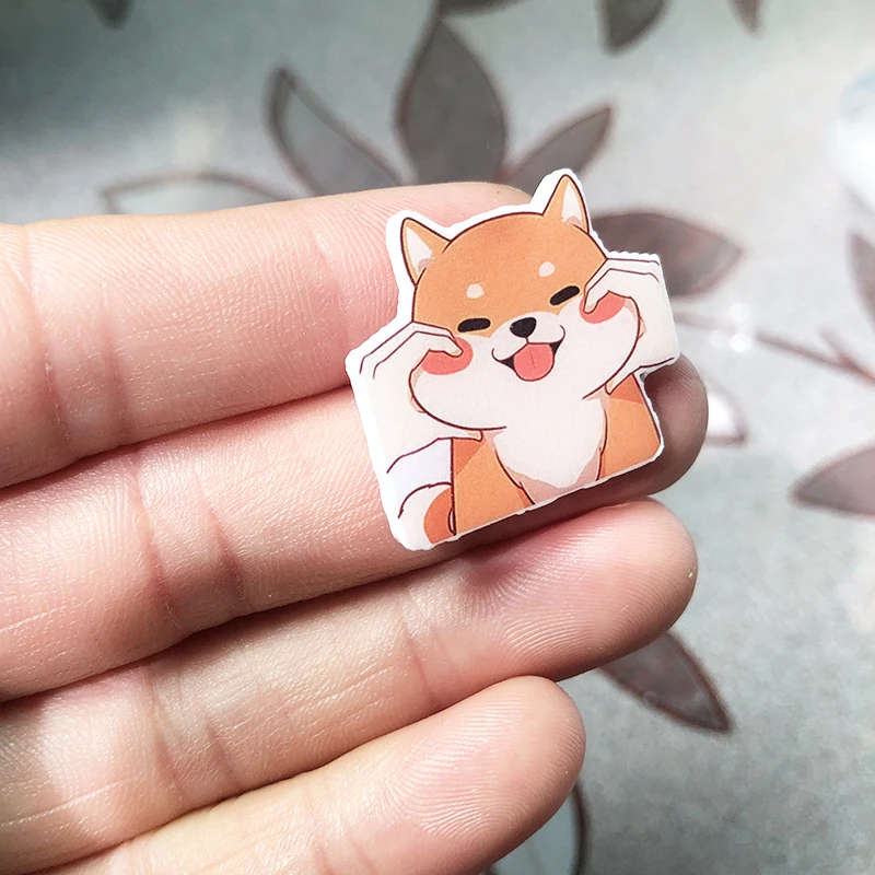 Disney Personality Brooch Acrylic 
