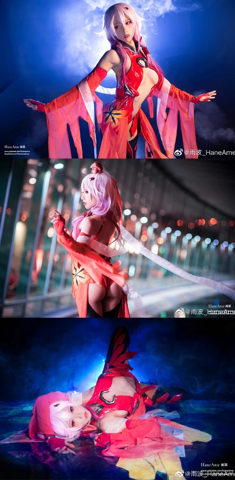 Аниме EGOISET YUZURIHA INORI косплей костюм красный боевой костюм Золотая рыбка женщина Рождественский подарок костюмы косплей наряды