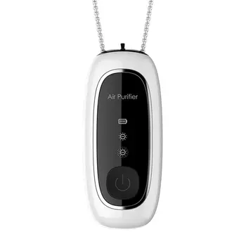 

PM2.5 Air Purifier Necklace Mini Portable USB Air Cleaner Negative Ion Generator Low Noise Air Freshener USB Charge
