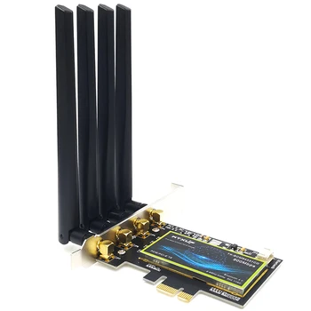 

Desktop BCM94331CD PCIE 2.4G/5G Dual Frequency 900M Wireless Network Card 4.0 Bluetooth Free Drive
