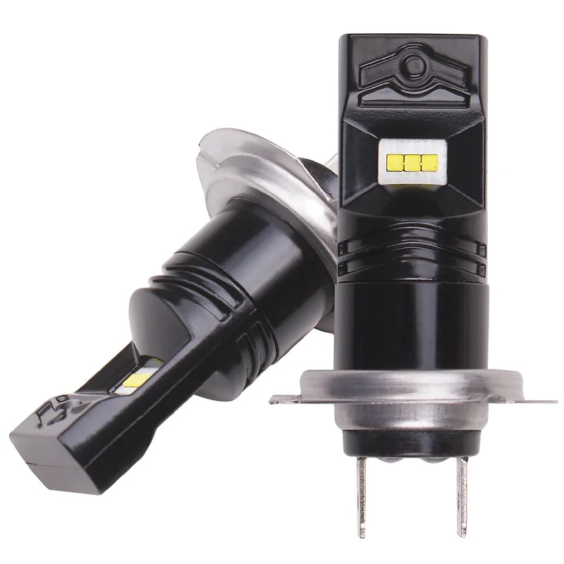 H7 светодиодная лампа накаливания фары Противотуманные фары Foglight Px26d 12V 24V 6500K Автомобильные противотуманные фары для вождения Дневной ходовой лампа автоматическая светодиодная лампа H7