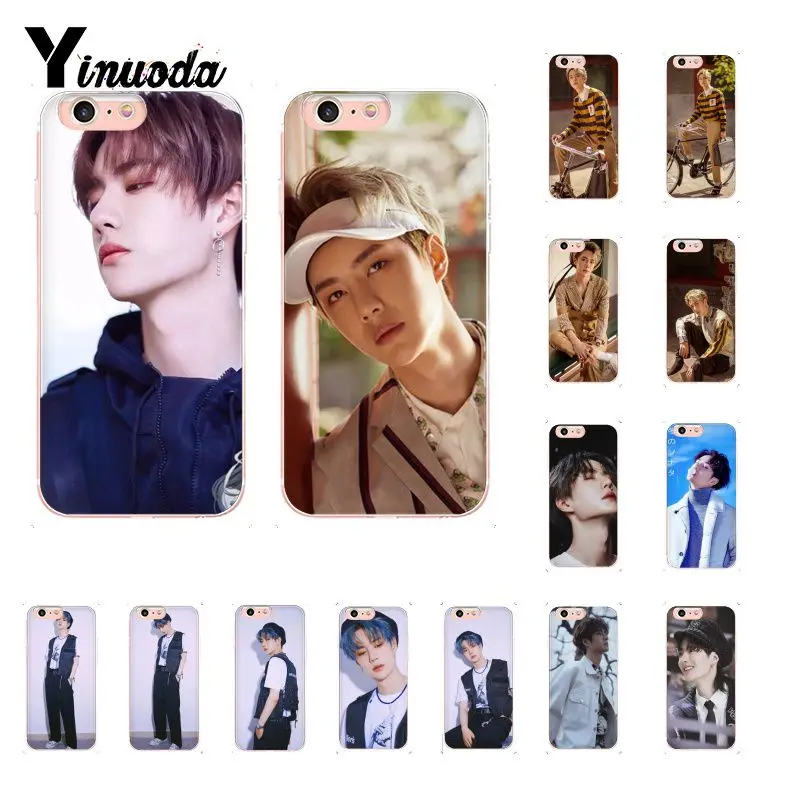 Yinuoda The Untamed Cool Boy Wang Yibo DIY окрашенный чехол для телефона iPhone 8 7 6 6S Plus X XS MAX 5 5S SE XR