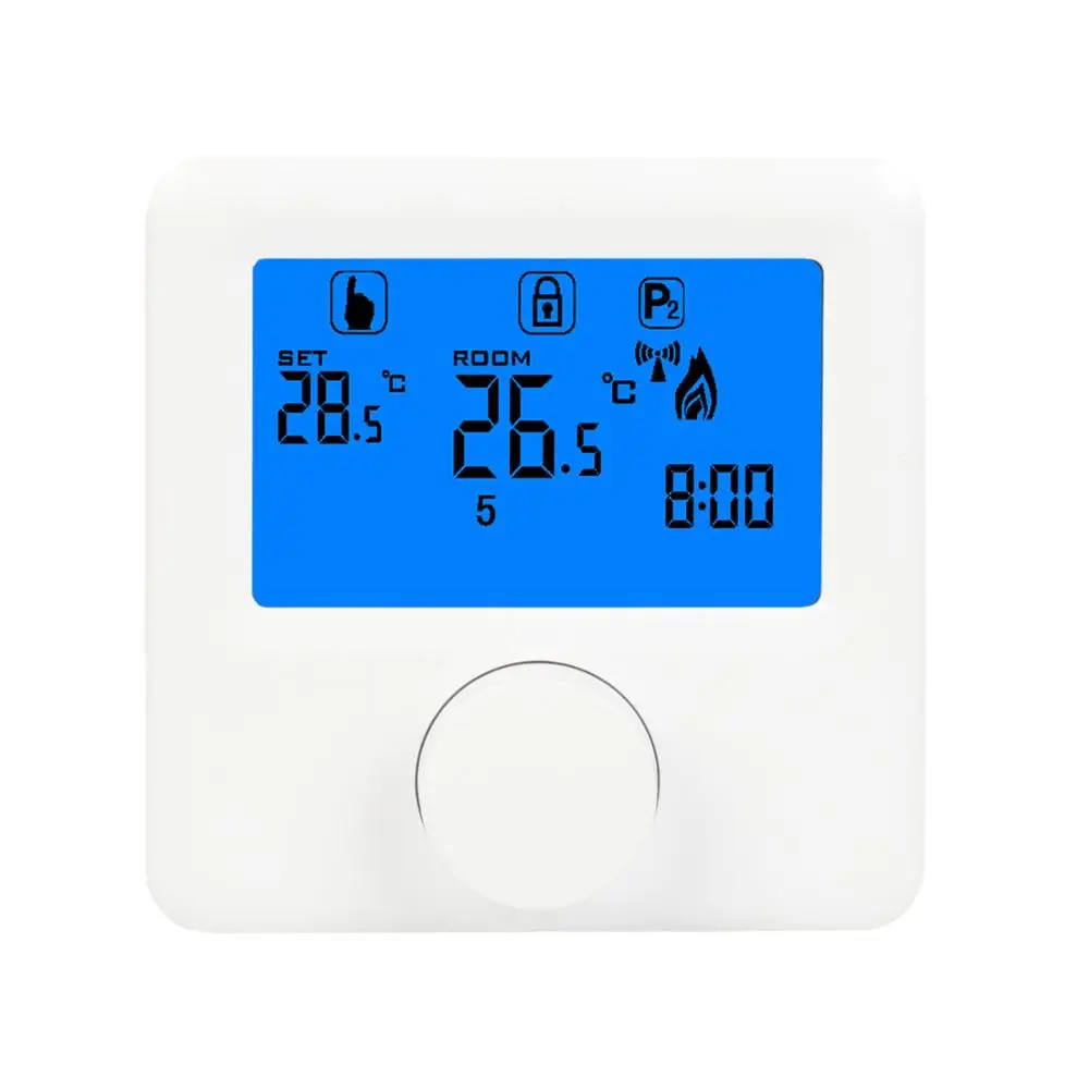 Dry contact wall hung gas combi boiler thermostat for underfloor